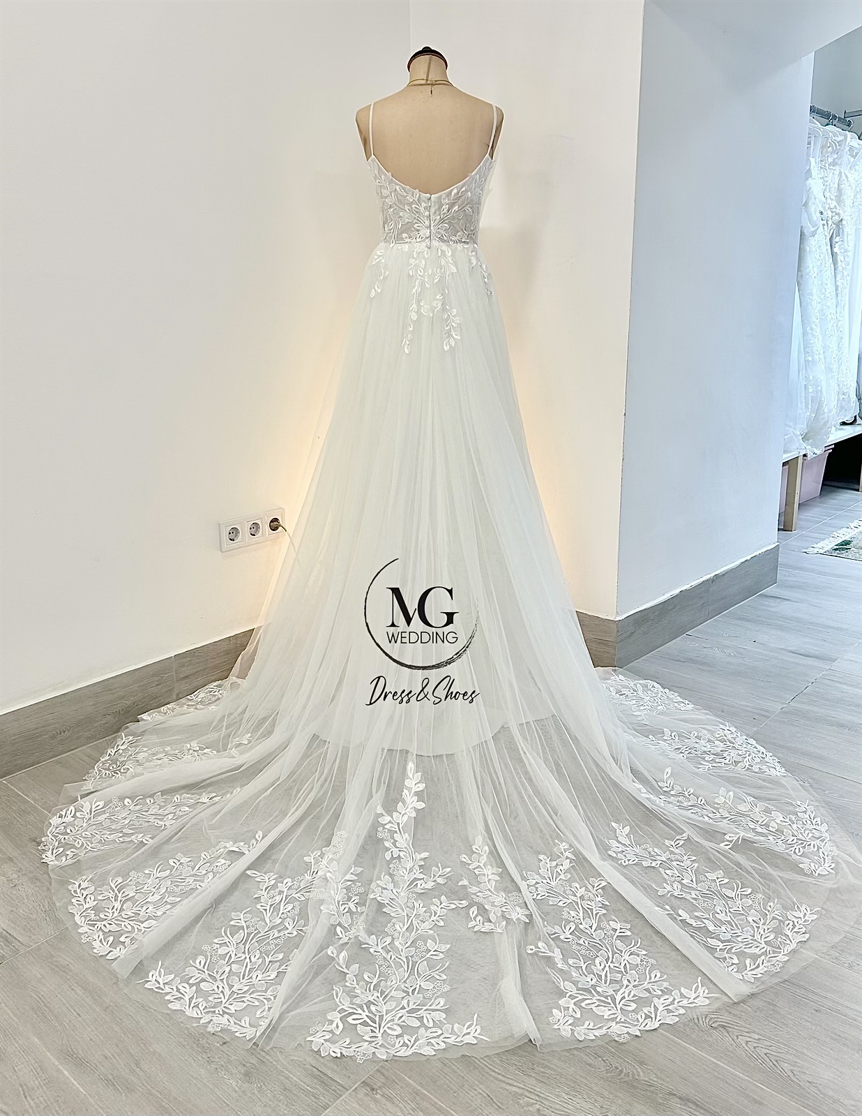 Wellatte Tüll Menyasszonyi Ruha - Image 3