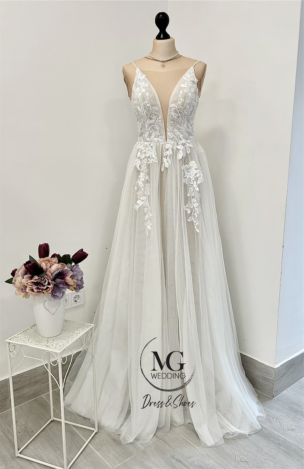 Lerianna Tüll Menyasszonyi Ruha - Image 3