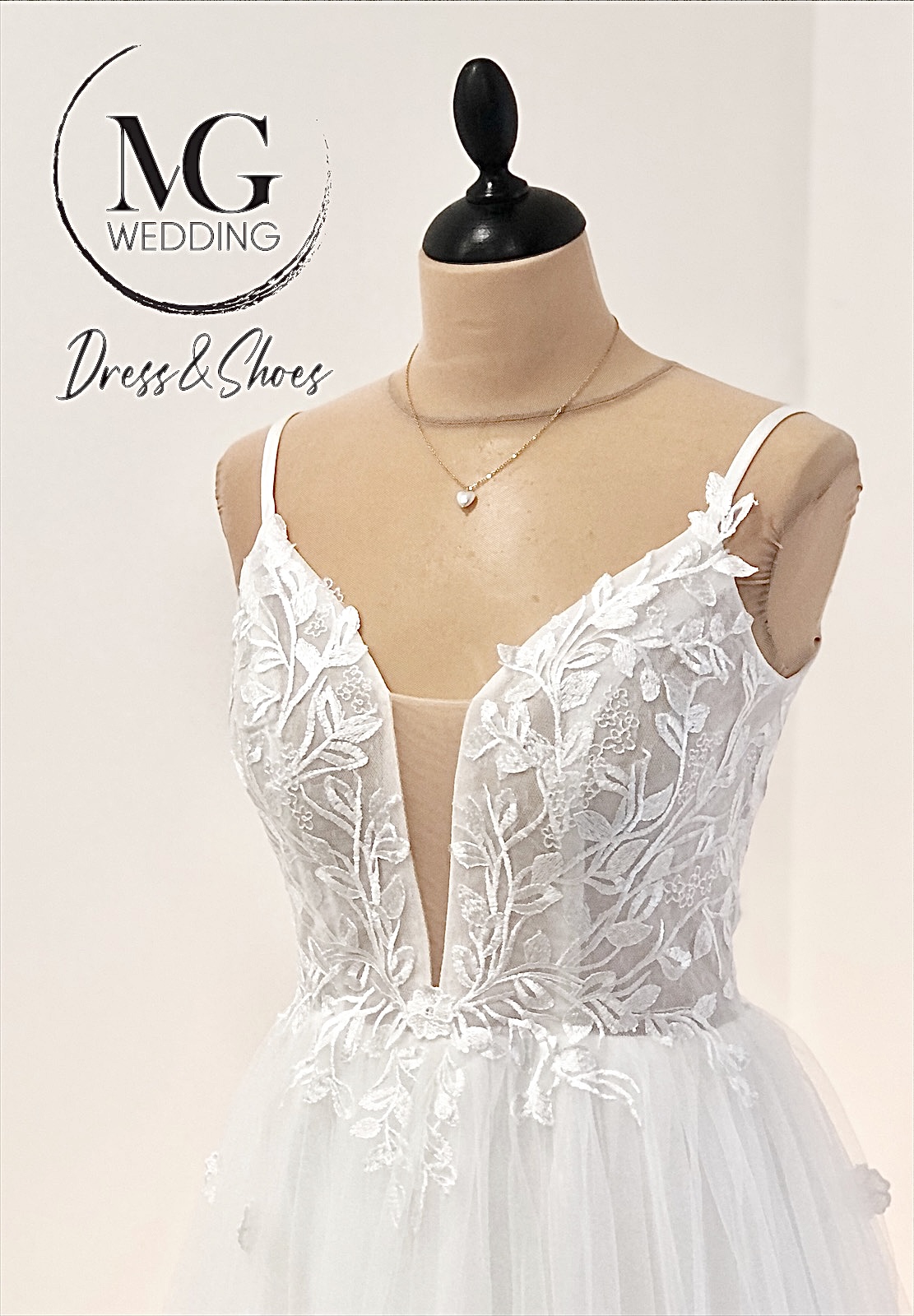 Doll, Boho Tüll Menyasszonyi Ruha - Image 4