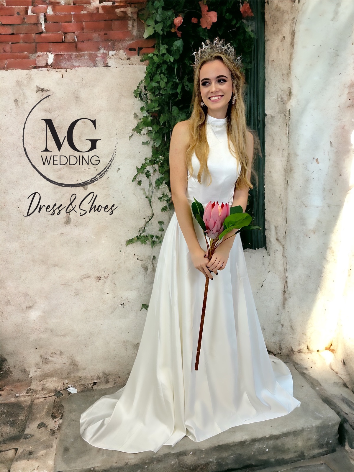 Hulter Szatén Menyasszonyi ruha