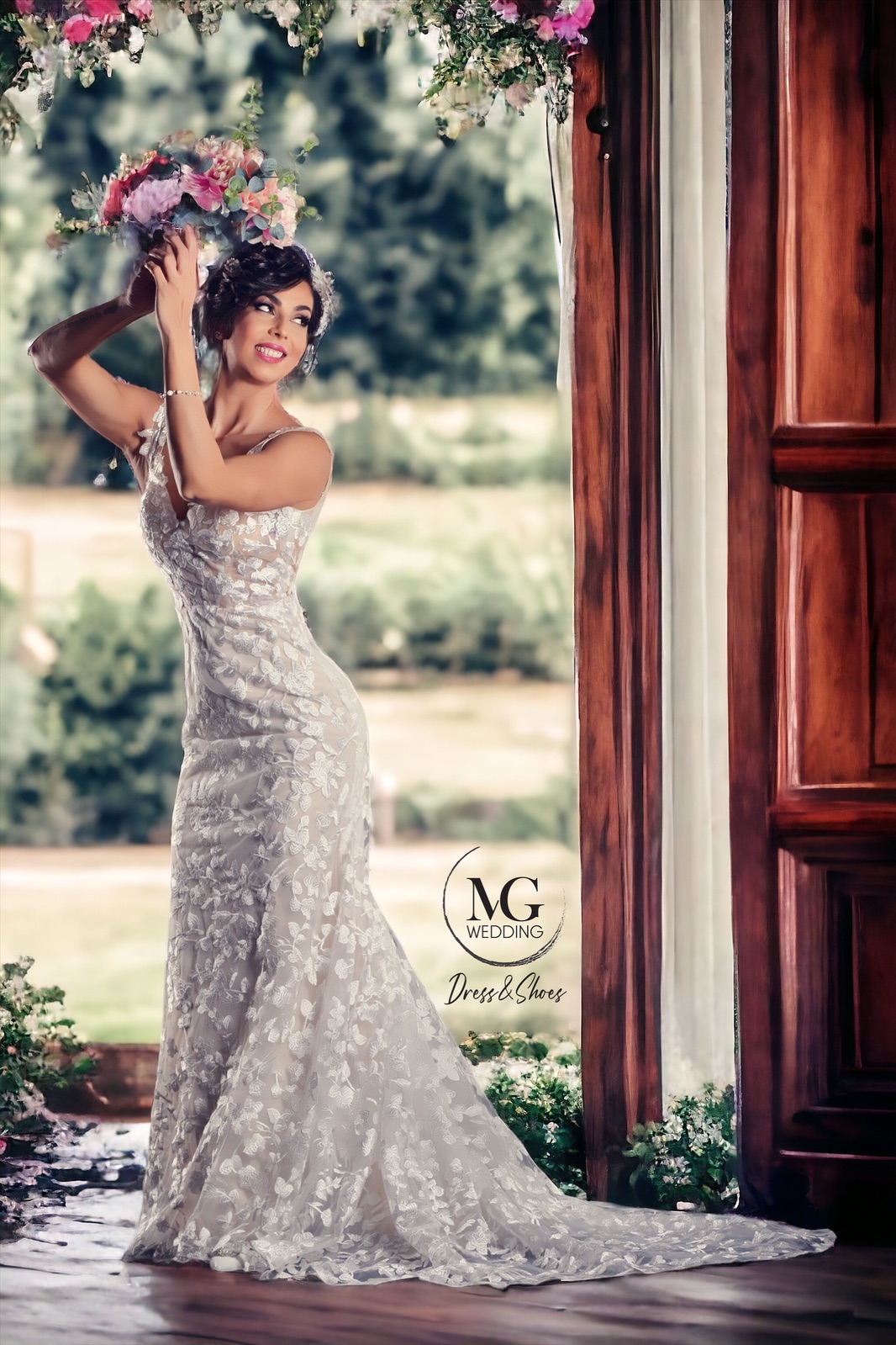 Torina Fél-sellő Menyasszonyi Ruha